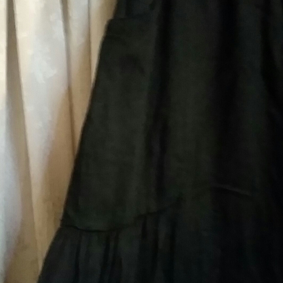 Palazzo, lightweight black pants. - Picture 5 of 5